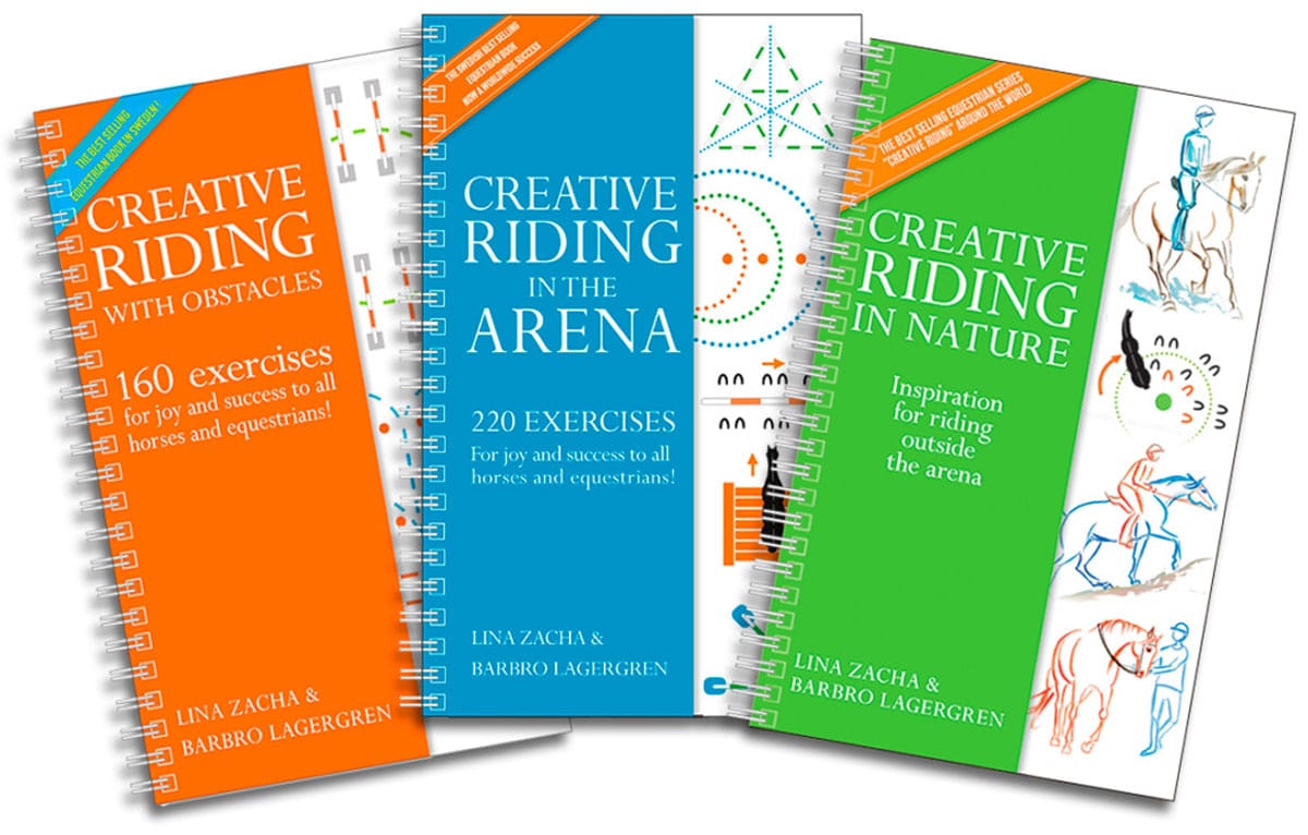 3-english-books-Creative-Riding-with-Obstacles-Creative-Riding-in-the-Arena-and-Creative-Riding-in-Nature-landscape